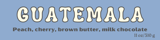 Groovy Goose Coffee Guatemala single origin whole bean coffee label